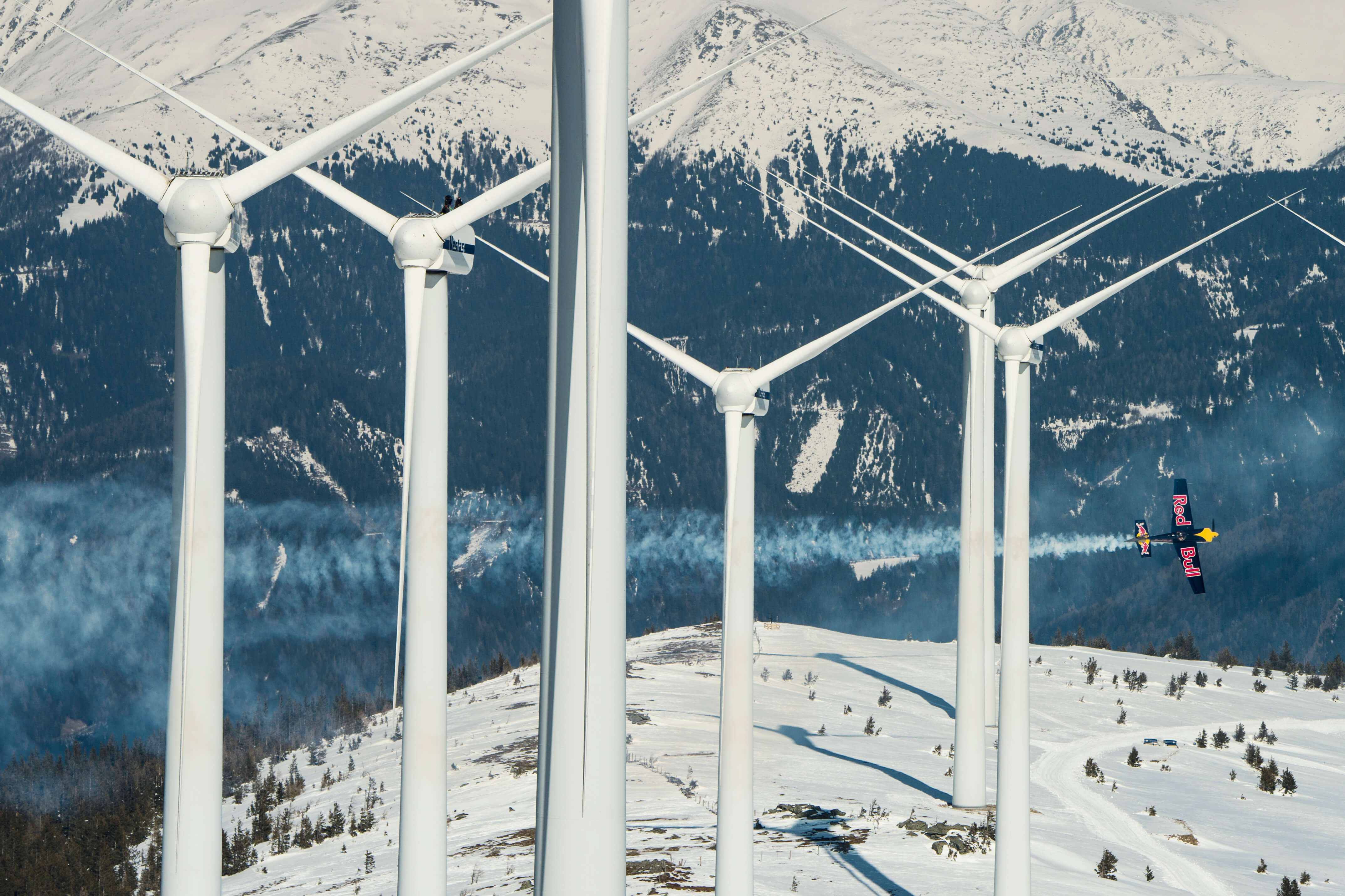 Hannes Arch performs during the Windpark Rallye at the Windpark Hohe Tauern, Austria on March 20, 2016. // Markus Berger / Red Bull Content Pool // For more content, pictures and videos like this please go to www.redbullcontentpool.com