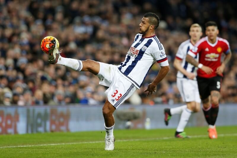 Football Soccer - West Bromwich Albion v Manchester United - Barclays Premier League - The Hawthorns - 6/3/16 West Brom's Salomon Rondon in action Action Images via Reuters / Carl Recine Livepic