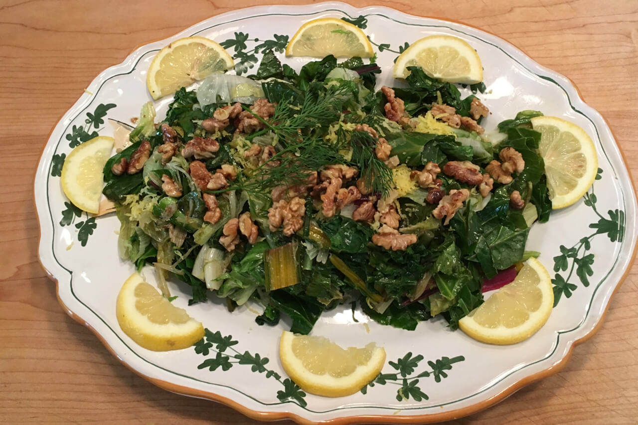 Cuisines from around the world can influence our vegetarian choices, such as in this Armenian-style salad. Credit: Copyright 2016 Marie Simmons