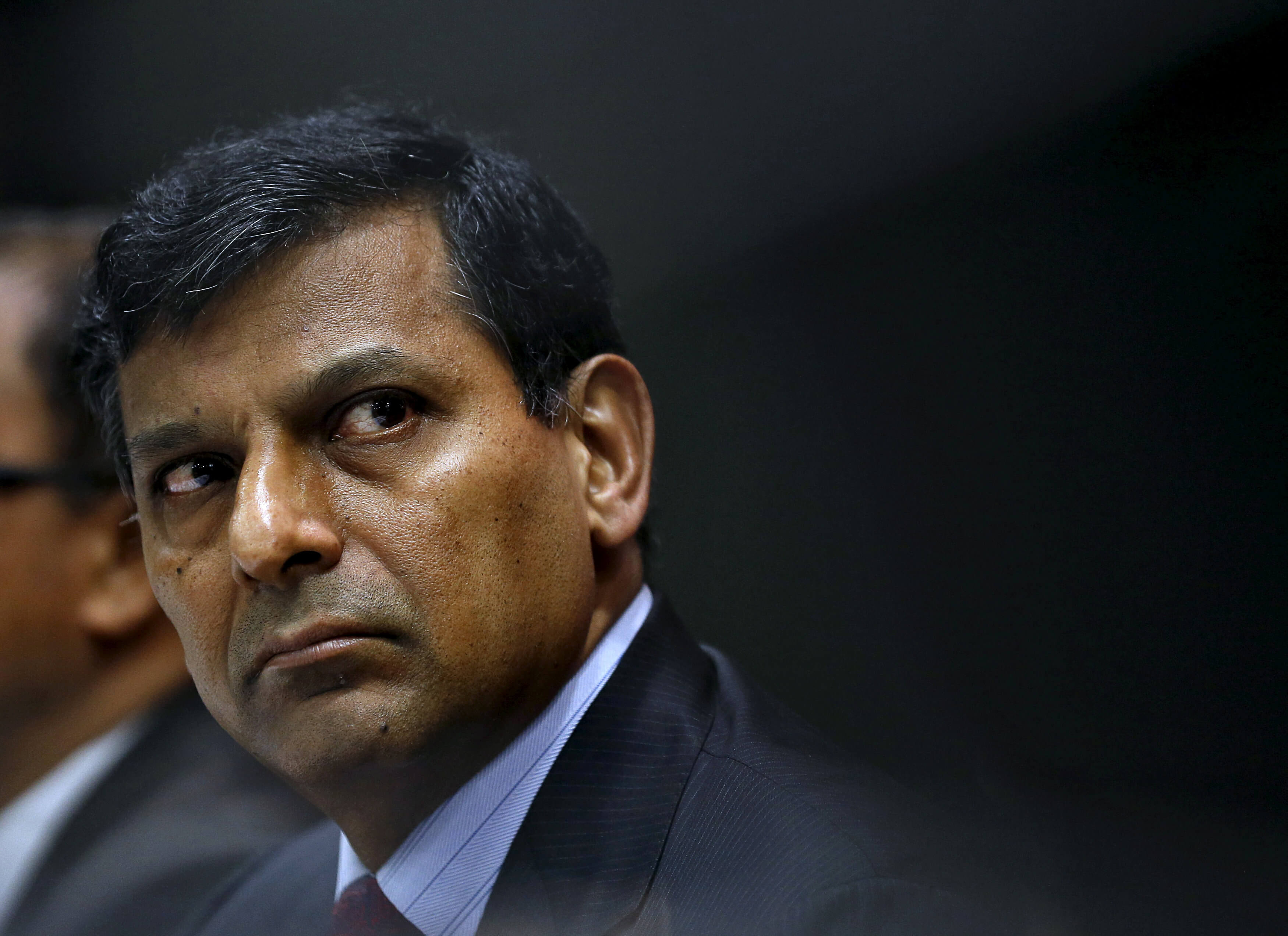 Reserve Bank of India (RBI) Governor Raghuram Rajan attends a news conference after their bimonthly monetary policy review in Mumbai, India, April 5, 2016. REUTERS/Danish Siddiqui/File Photo